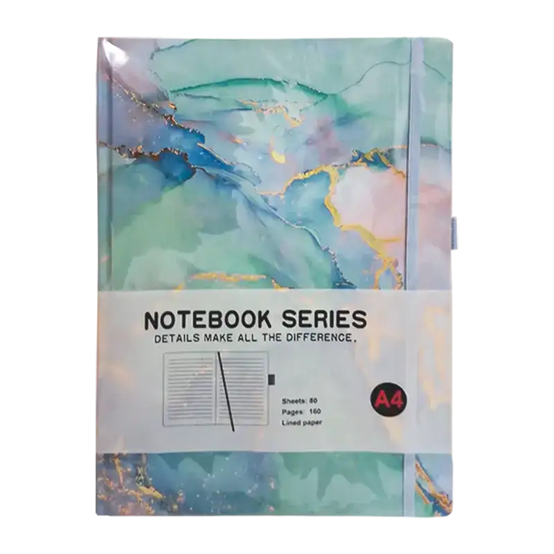CUADERNO A4 MARMOLADA 80HJS RAYADAS