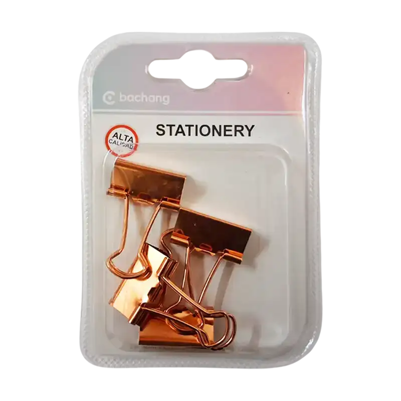 BROCHE METAL EN BLISTER X4 25MM