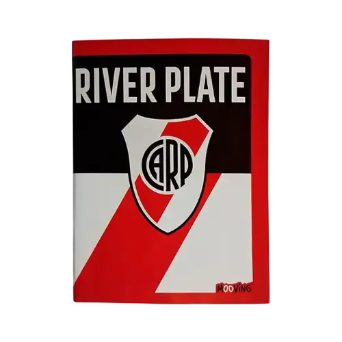 CUADERNO MOOVING 16X21 48HJS T/FLEX RIVER PLATE
