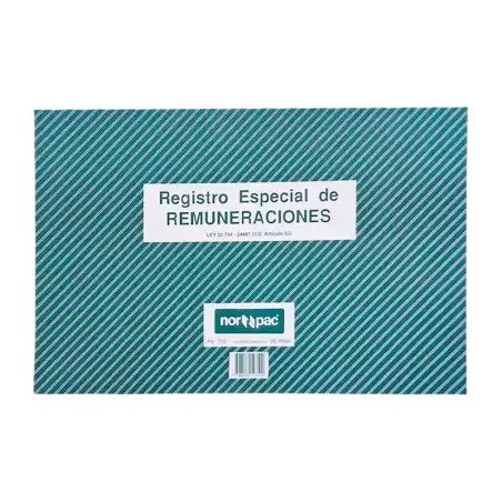 LIBRO REGISTRO SUELDOS 52 F 710 NORPAC