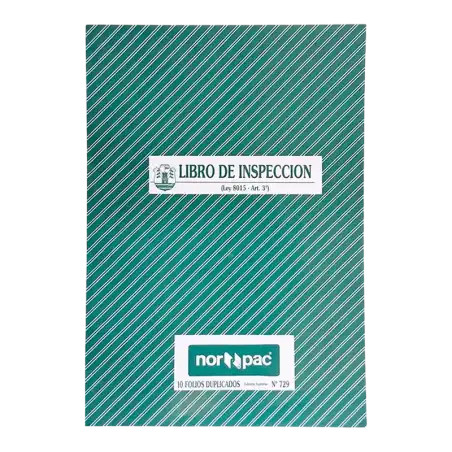 LIBRO INSPECCION NORPAC