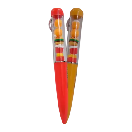 BOLIGRAFO FAST FOOD CON MINIATURA RETRACTIL