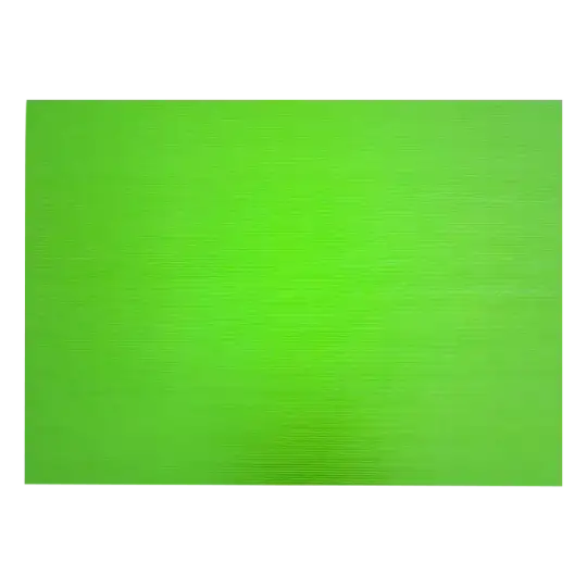CARTON CORRUGADO VERDE MANZANA  50X70CM X1