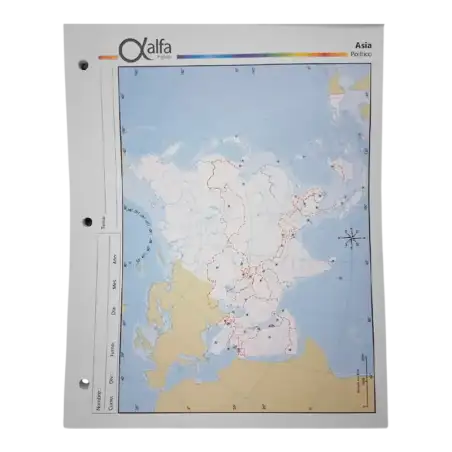 MAPA N3 ASIA POLITICO