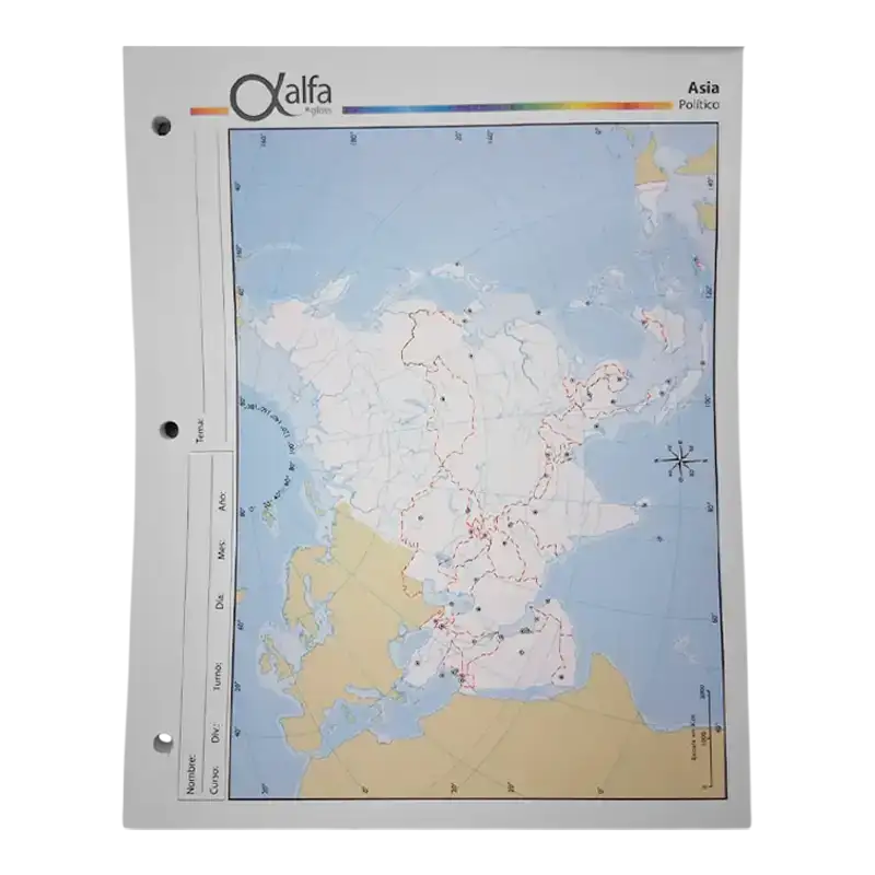 MAPA N3 ASIA POLITICO