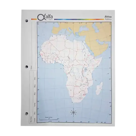 MAPA N3 AFRICA POLITICO