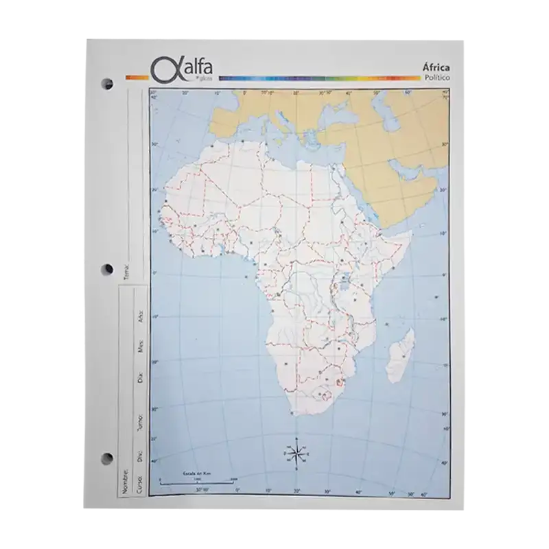 MAPA N3 AFRICA POLITICO