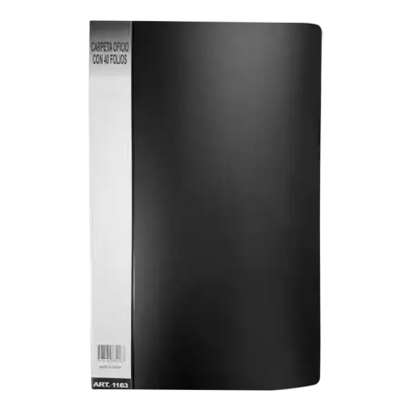 CARPETA OFICIO C/40 FOLIOS NEGRA