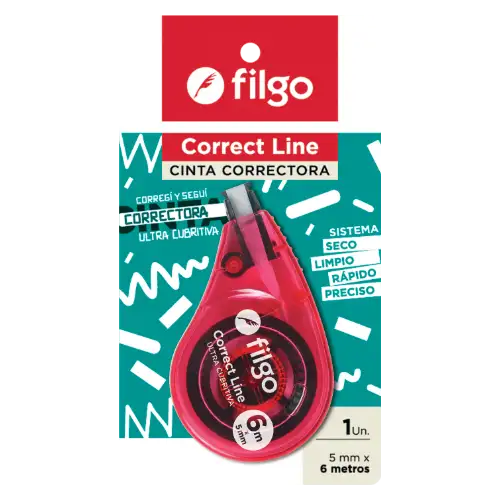 CORRECTOR EN CINTA X6MTS FILGO