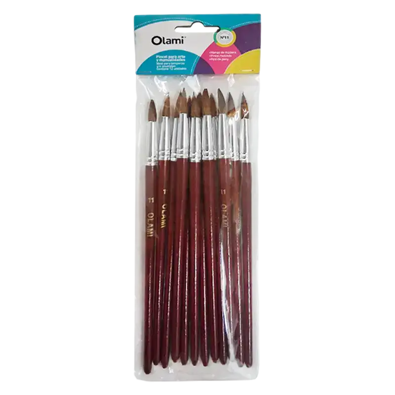 PINCEL REDONDO PONY N11 X12