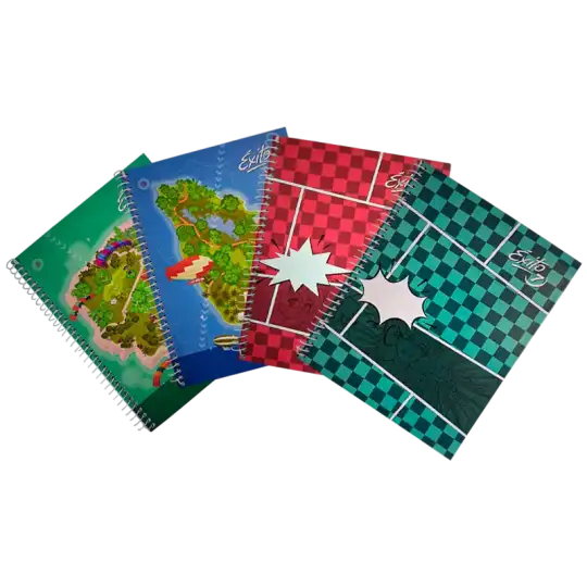 CUADERNO EXITO E7 COLEGIAL TAPA FANTASIA 60HJS RAY