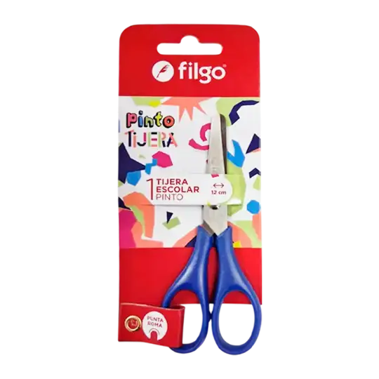 TIJERA ESCOLAR PINTO BLISTER FILGO