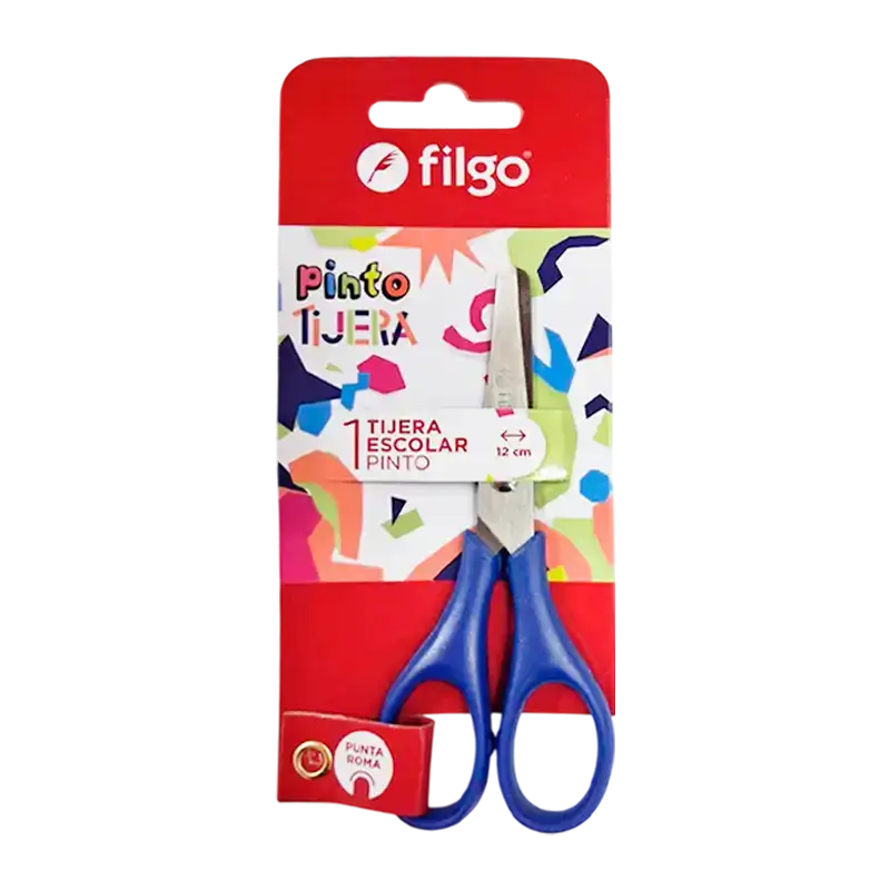 TIJERA ESCOLAR PINTO BLISTER FILGO