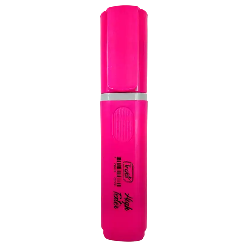RESALTADOR HIGH TEXTER TRABI X1 ROSA FLUO