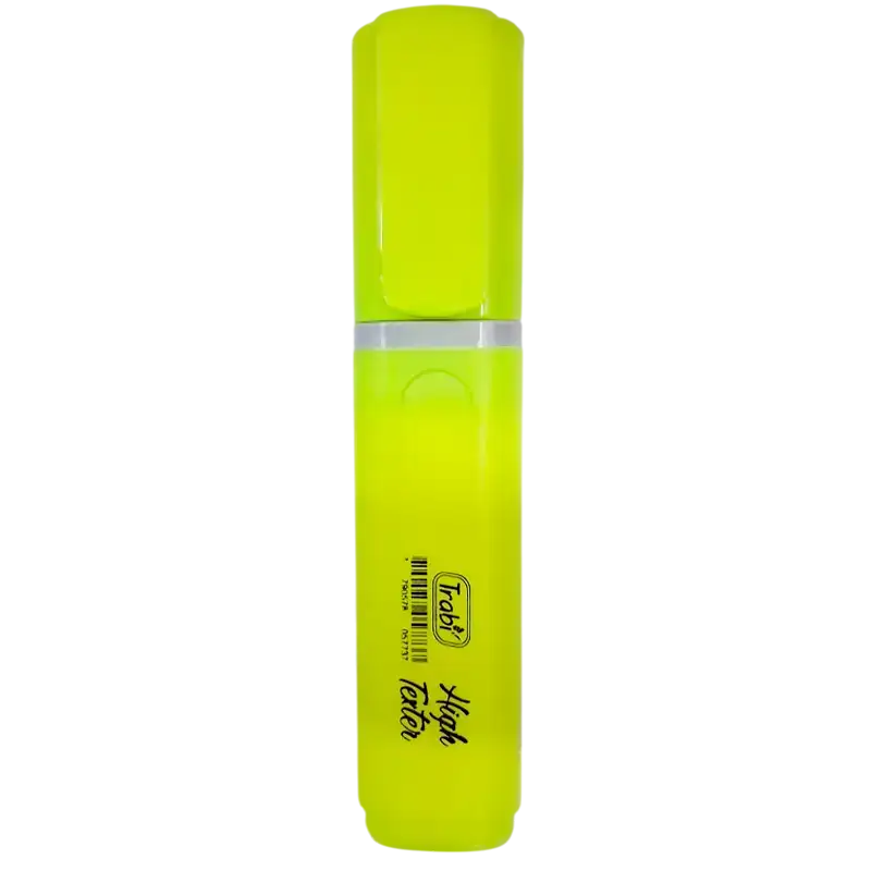 RESALTADOR HIGH TEXTER TRABI X1 AMARILLO FLUO