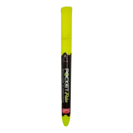 RESALTADOR POCKET TRABI X1 AMARILLO FLUO
