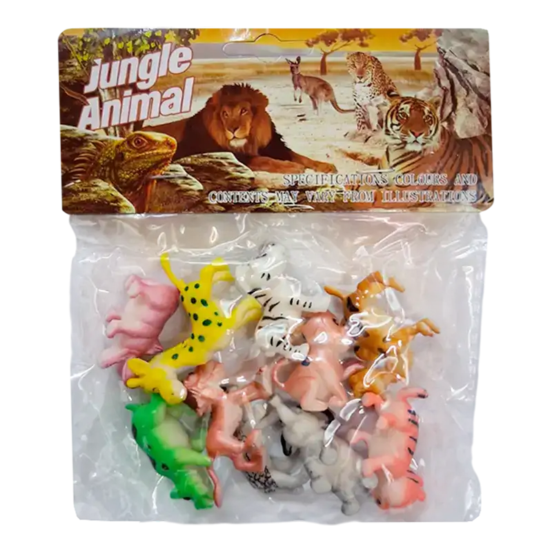 SET DE ANIMALES X10PCS