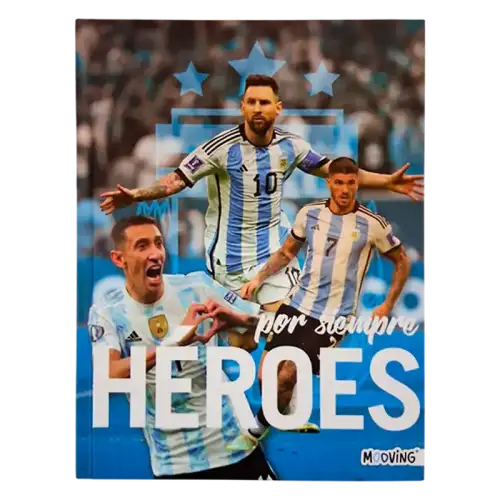 CUADERNO MOOVING 16X21 48HJS RAY T/DURA AFA