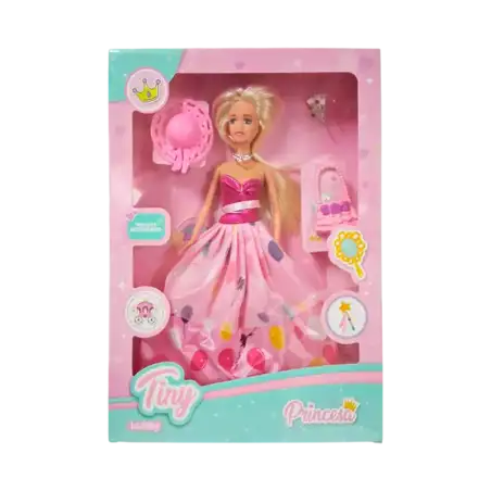 MUNIECA TINY PRINCESS Y ACC