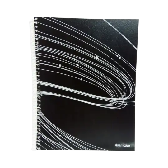 CUADERNO ASAMBLEA 21X29 80HJS RAYADAS ESPIRAL