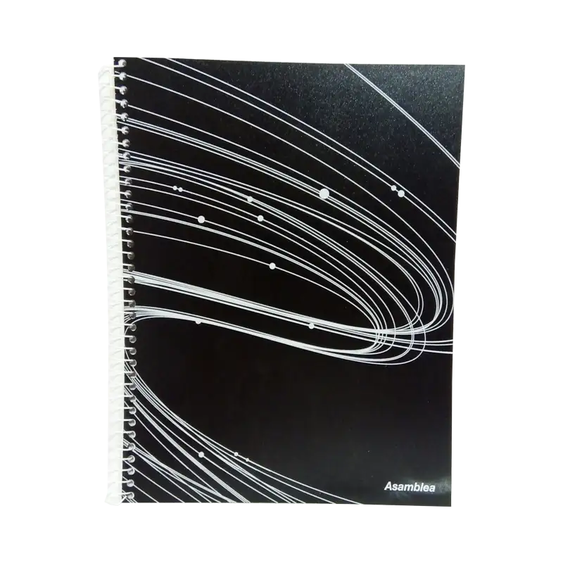 CUADERNO ASAMBLEA 21X29 80HJS RAYADAS ESPIRAL