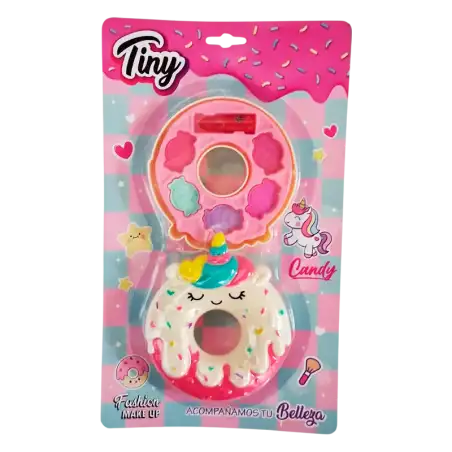SET DE MAQUILLAJE DONA UNICORNIO SOMBRA TINY
