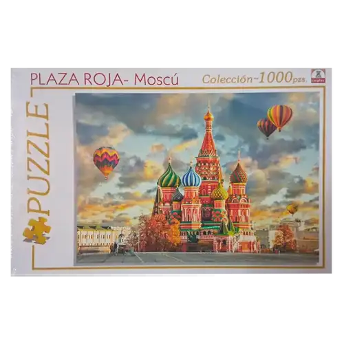 PUZZLE PLAZA ROJA DE MOSCU 1000 PZAS IMPLAS