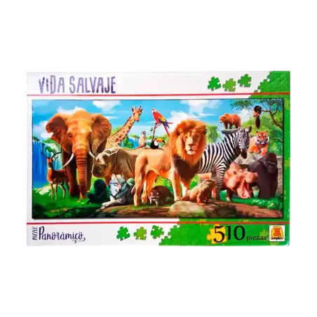 PUZZLE VIDA SALVAJE 510 PZAS IMPLAS