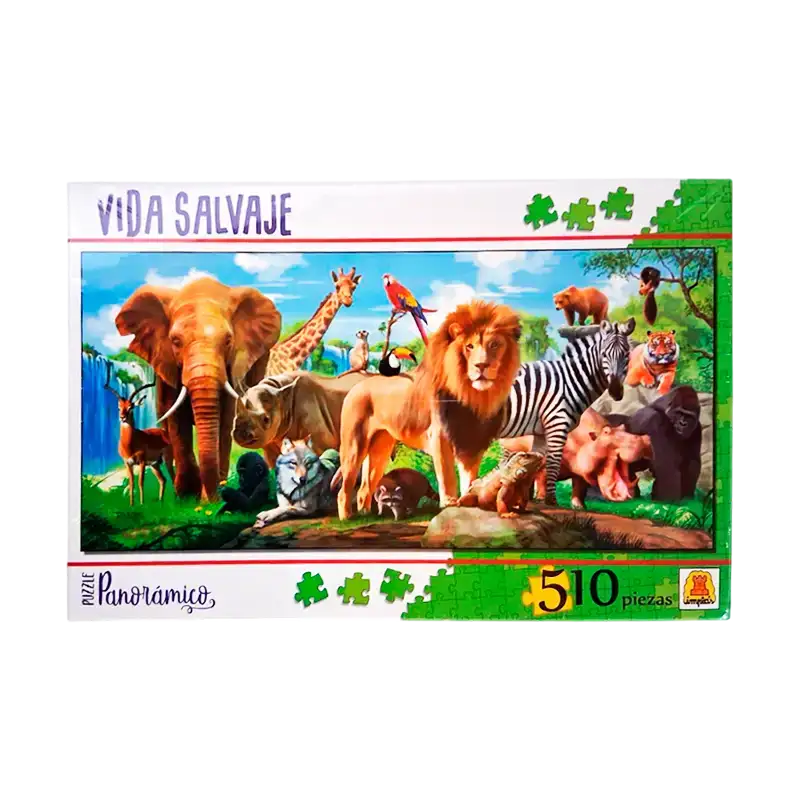 PUZZLE VIDA SALVAJE 510 PZAS IMPLAS