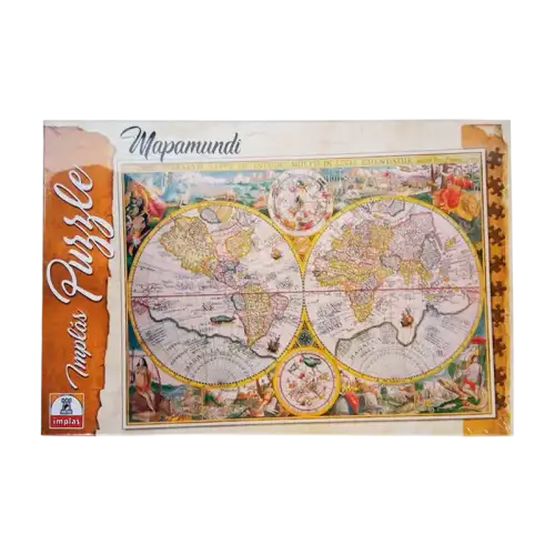 PUZZLE MAPA MUNDI 1000PZAS IMPLAS