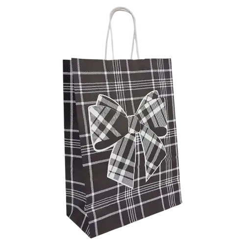 BOLSA LAZO ESCOCES 22X30