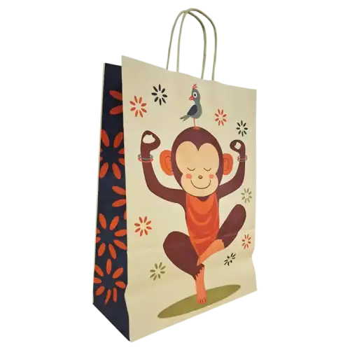 BOLSA MYSTIC MONKEY 22X30