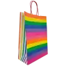BOLSA ARCO IRIS 22X30