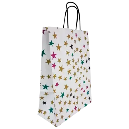 BOLSA GOLD STAR 22X30CM