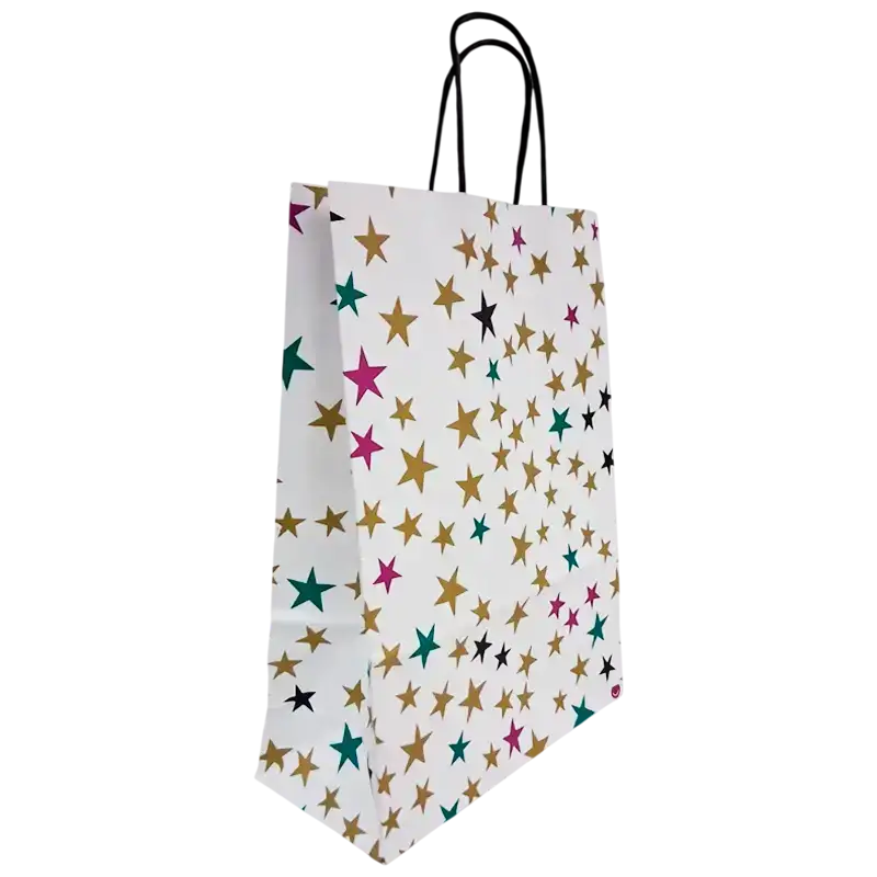 BOLSA GOLD STAR 22X30CM