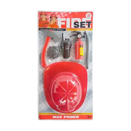 SET DE HERRAMIENTAS BOMBERO BLISTER
