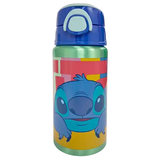 BOTELLA ALUMINIO 500ML STITCH BELGIOCO