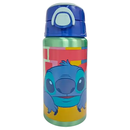 BOTELLA ALUMINIO 500ML STITCH BELGIOCO