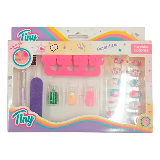 SET DE UNIAS TINY FASHION BLISTER