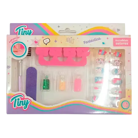 SET DE UNIAS TINY FASHION BLISTER