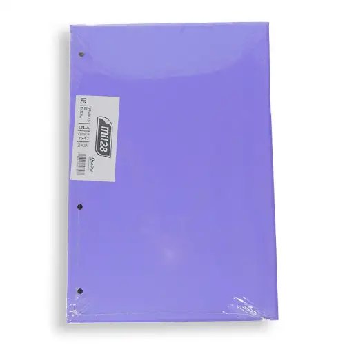 SEPARADOR DE CARTULINA OFICIO LILA MIL28