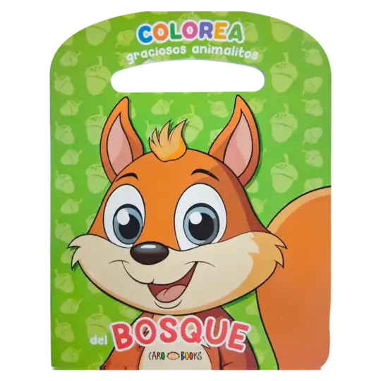 COLOREA GRACIOSOS ANIMALITOS DEL BOSQUES