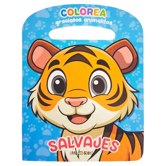 COLOREA GRACIOSOS ANIMALITOS SALVAJES