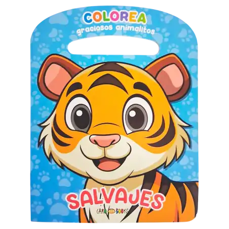 COLOREA GRACIOSOS ANIMALITOS SALVAJES