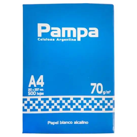 RESMA PAMPA 70 GR. A4 21X29.7