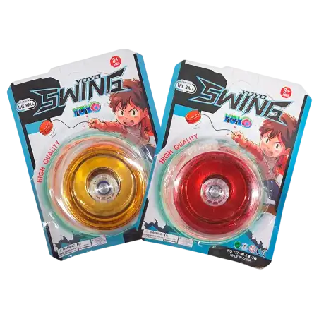 YOYO TRANSPARENTE EN BLISTER