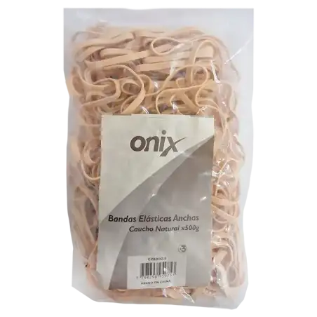 BANDA NATURAL ANCHA 500GR ONIX
