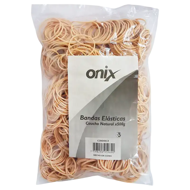 BANDA ELASTICA NATURAL X500GR ONIX