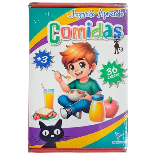 COMIDAS JUGANDO APRENDO