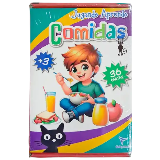 COMIDAS JUGANDO APRENDO